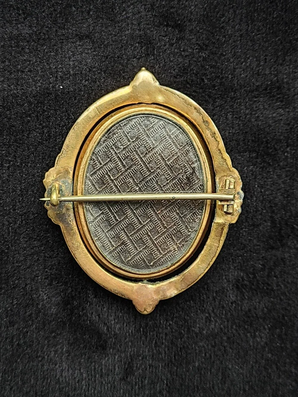 Victorian Mourning Locket Antique